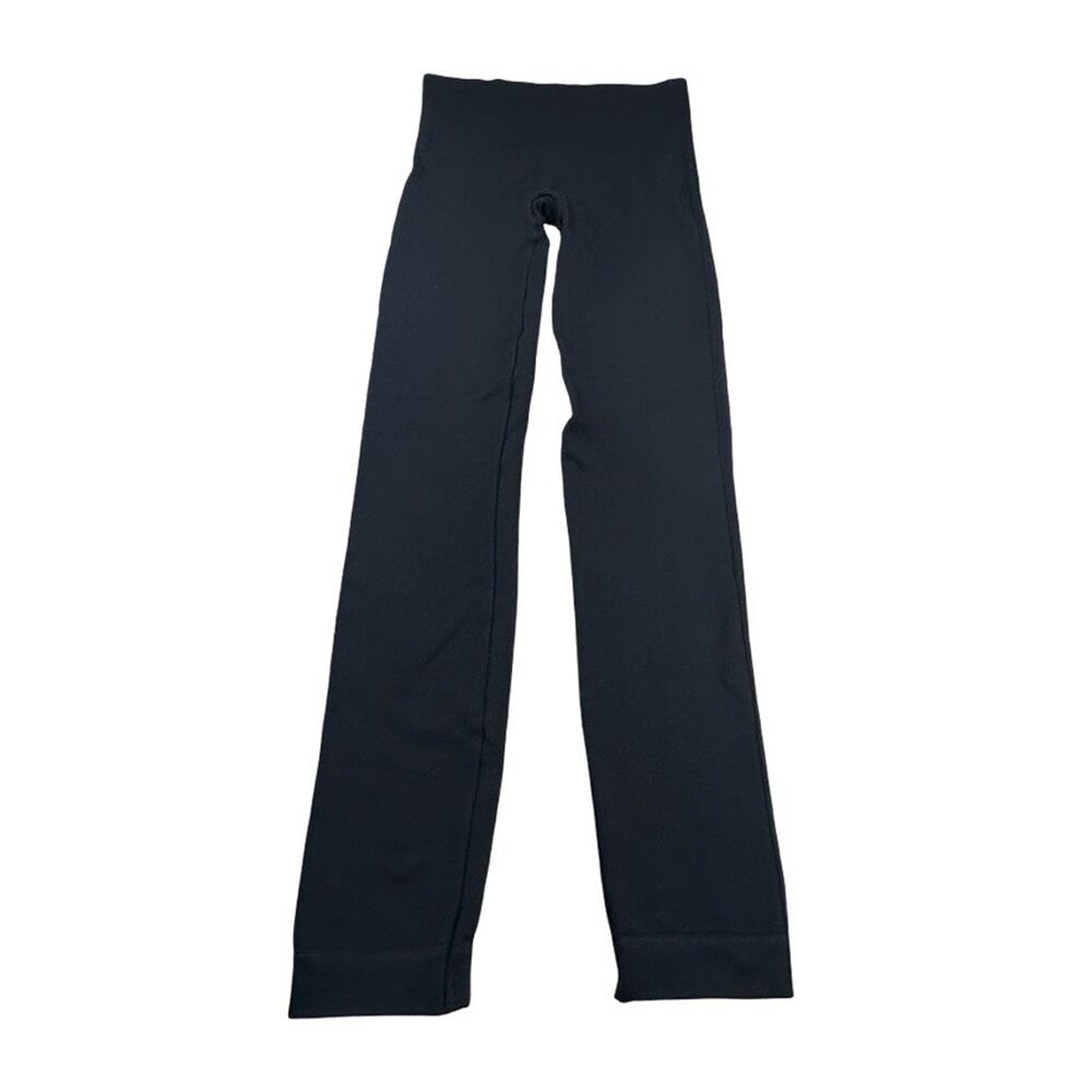 SPANX Black Cropped Ankle Leggings Pull On Shaping Womens Medium